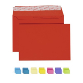 Enveloppes couleur C6 (114 x 162 mm)