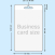 Porte-badges format carte bancaire avec trou euro image 2