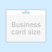 Porte-badges format carte bancaire bord de suspension 