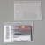 Porte-badges format carte bancaire, plastique rigide image 1